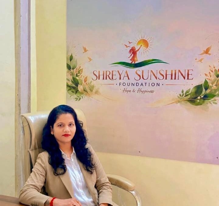 Founder of Shreya Sunshine Foundation